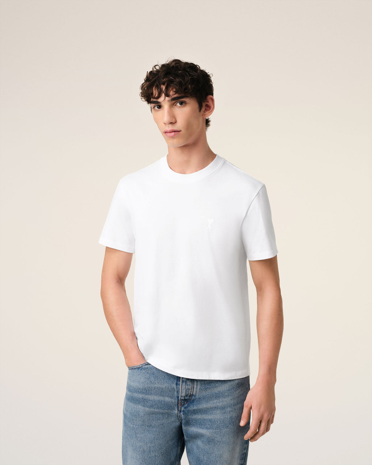 White Cotton T-shirt