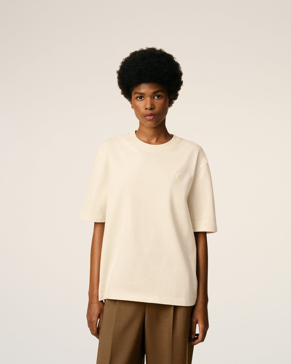 White Cotton T-shirt