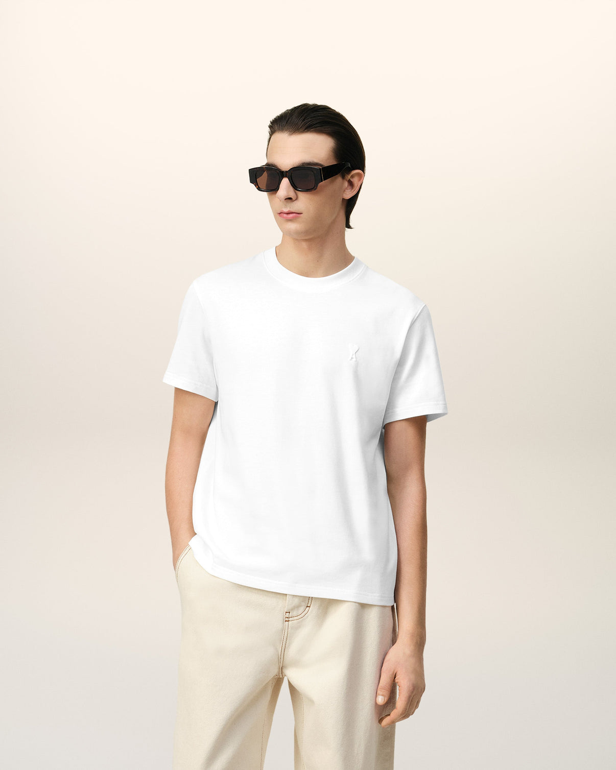 White Cotton T-shirt