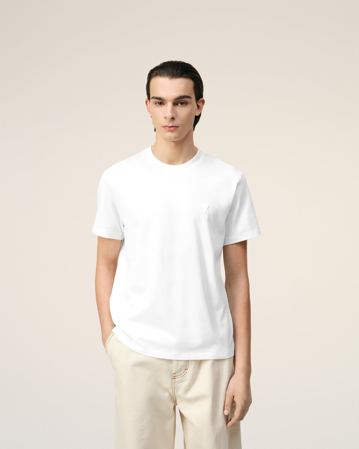 White Cotton T-shirt