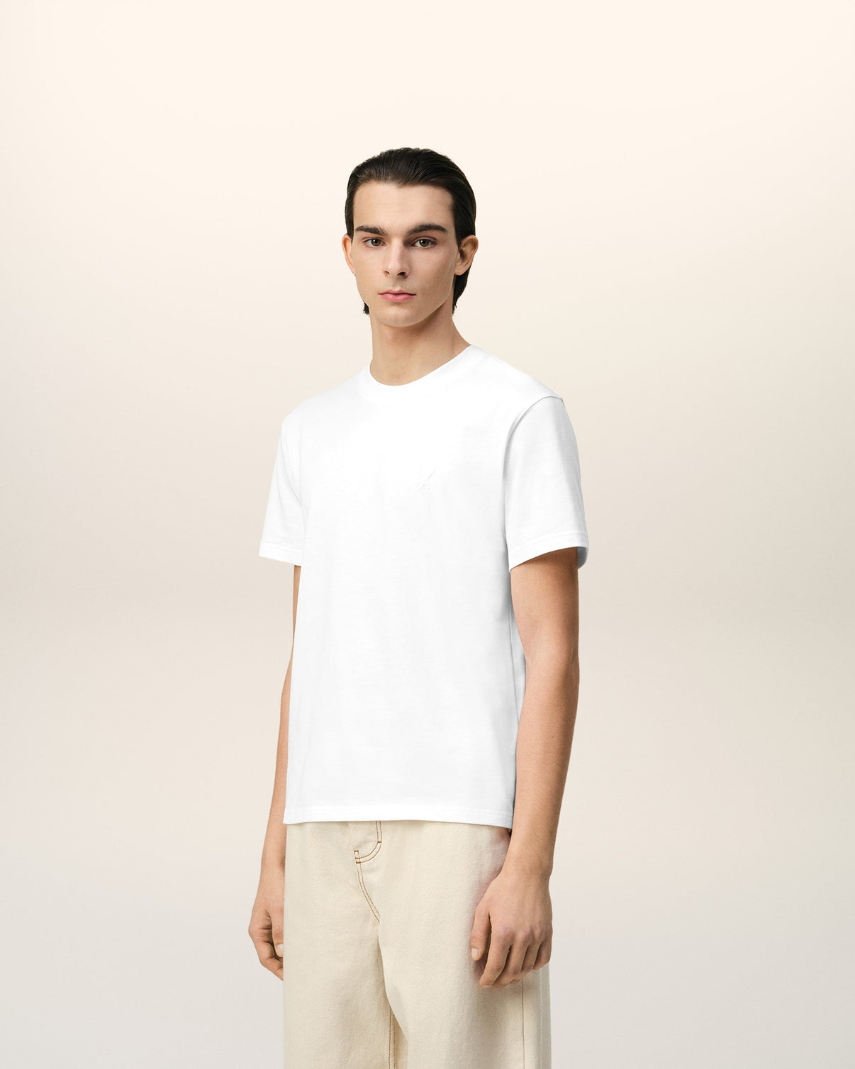 White Cotton T-shirt