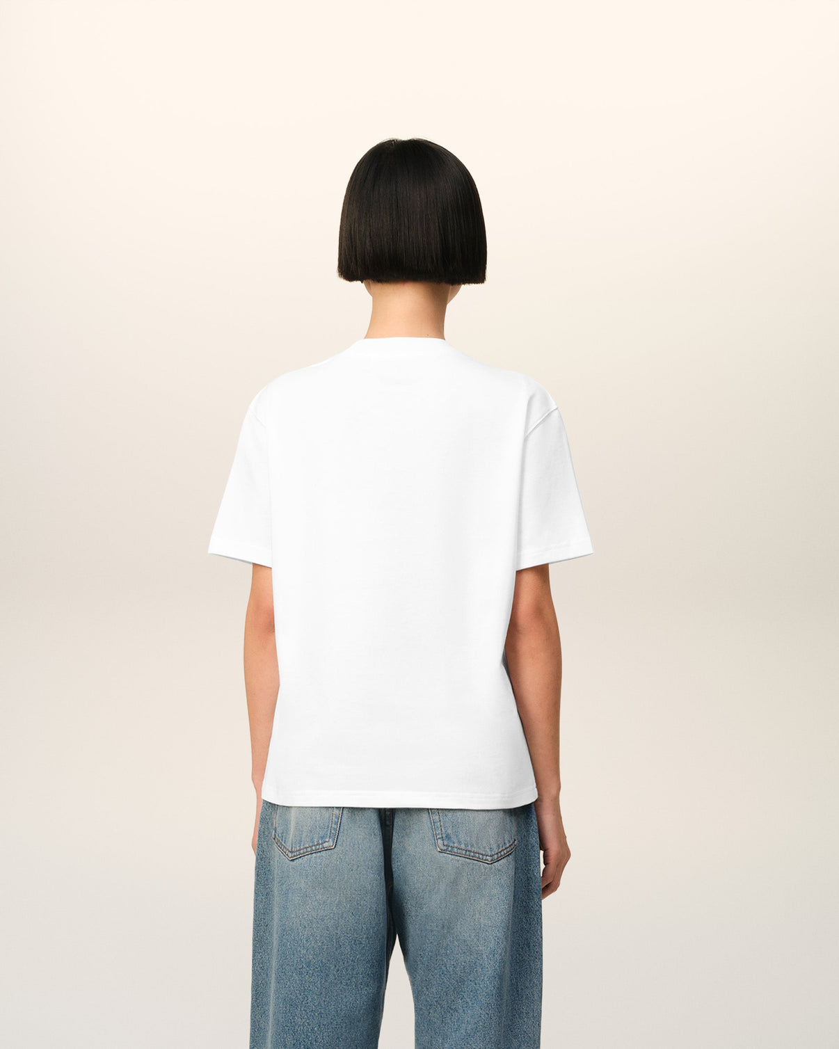 White Cotton T-shirt