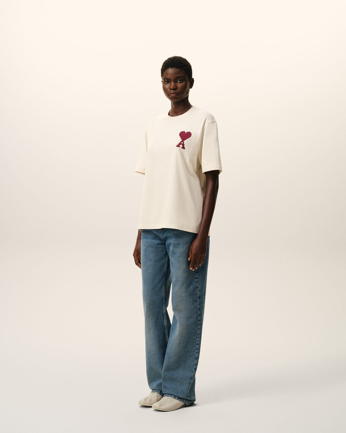 White Cotton T-shirt