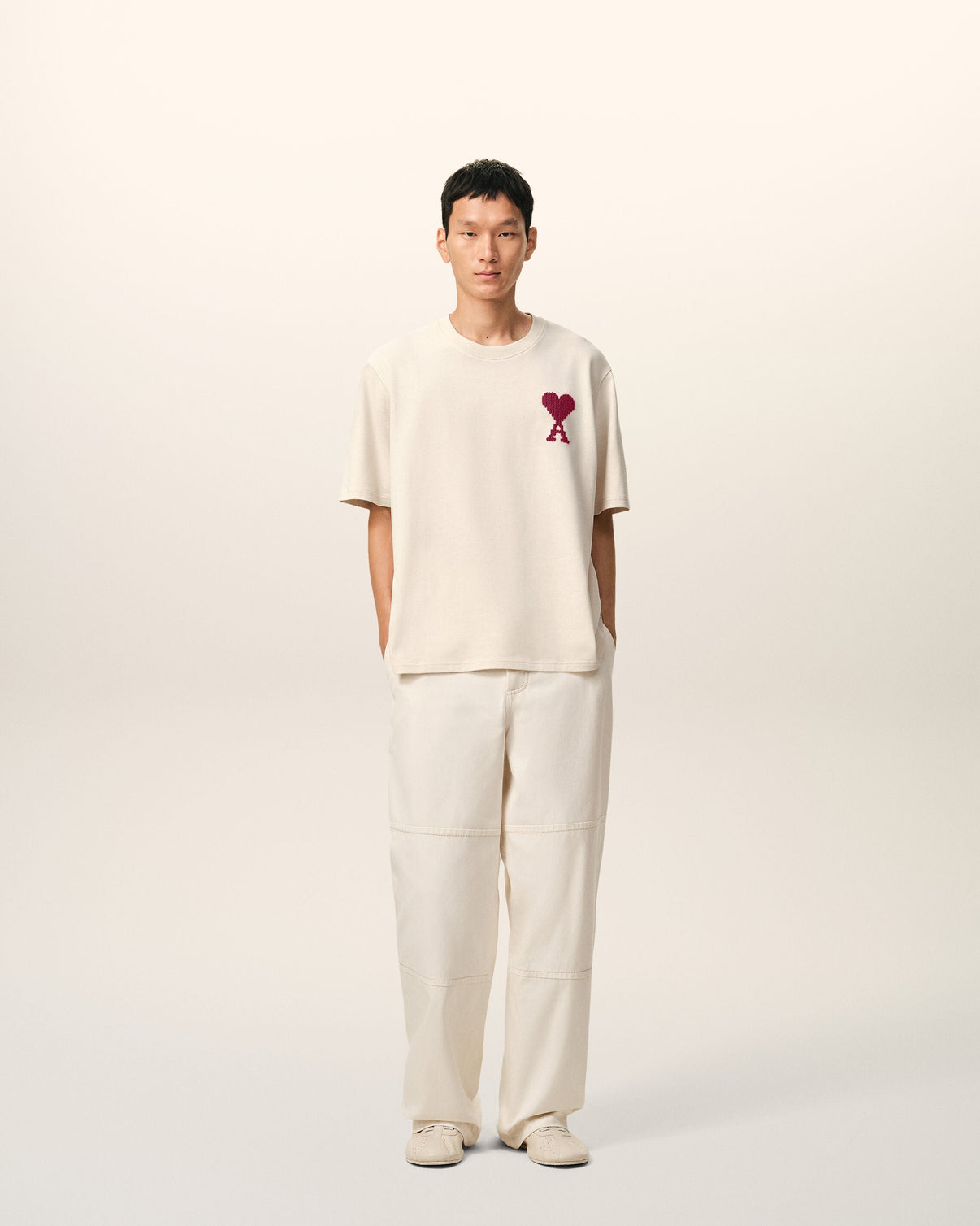 White Cotton T-shirt
