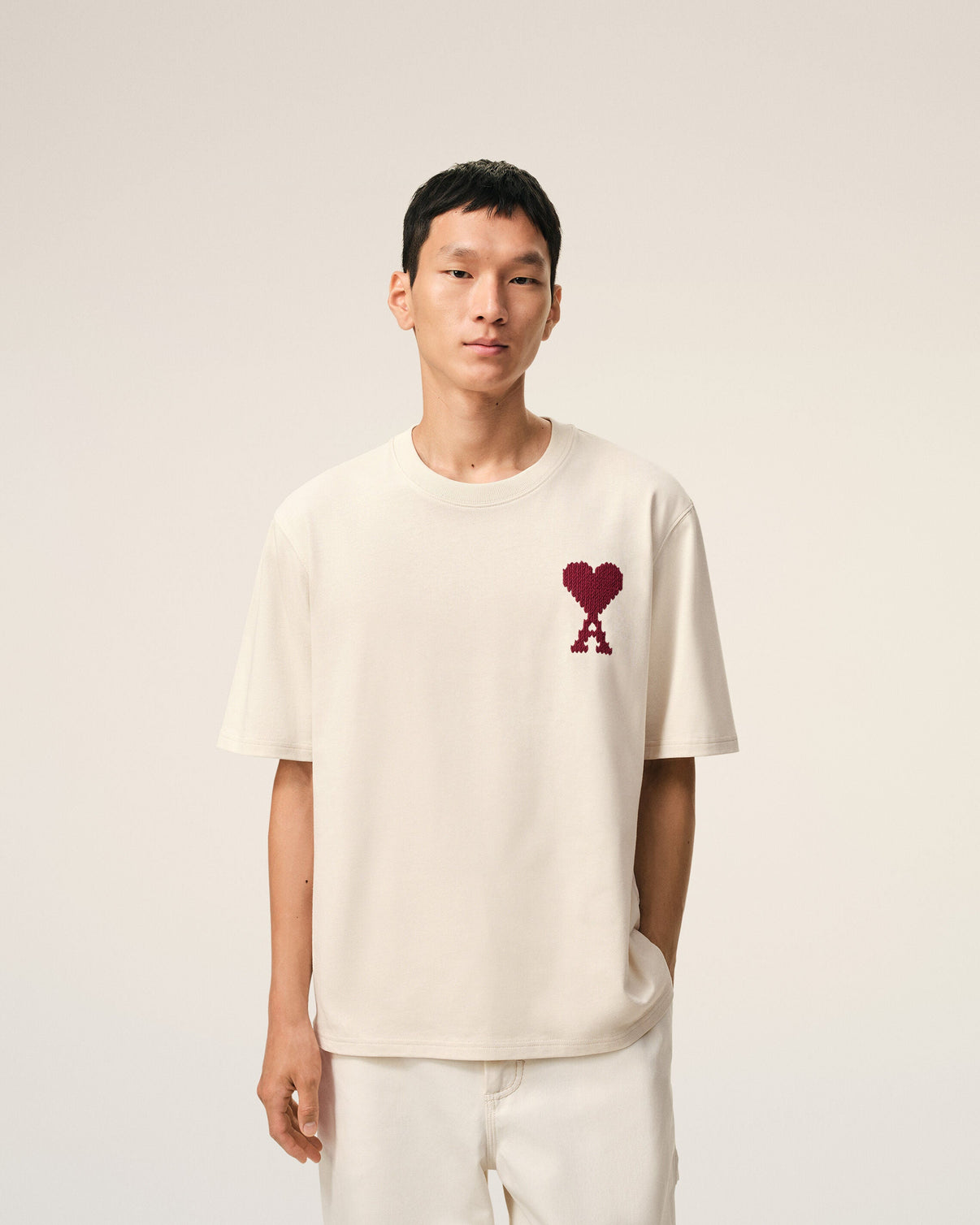 White Cotton T-shirt