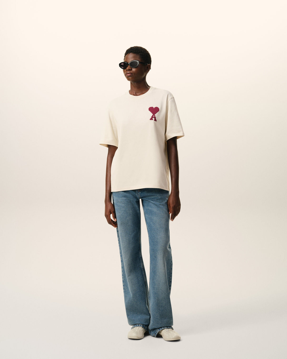 White Cotton T-shirt