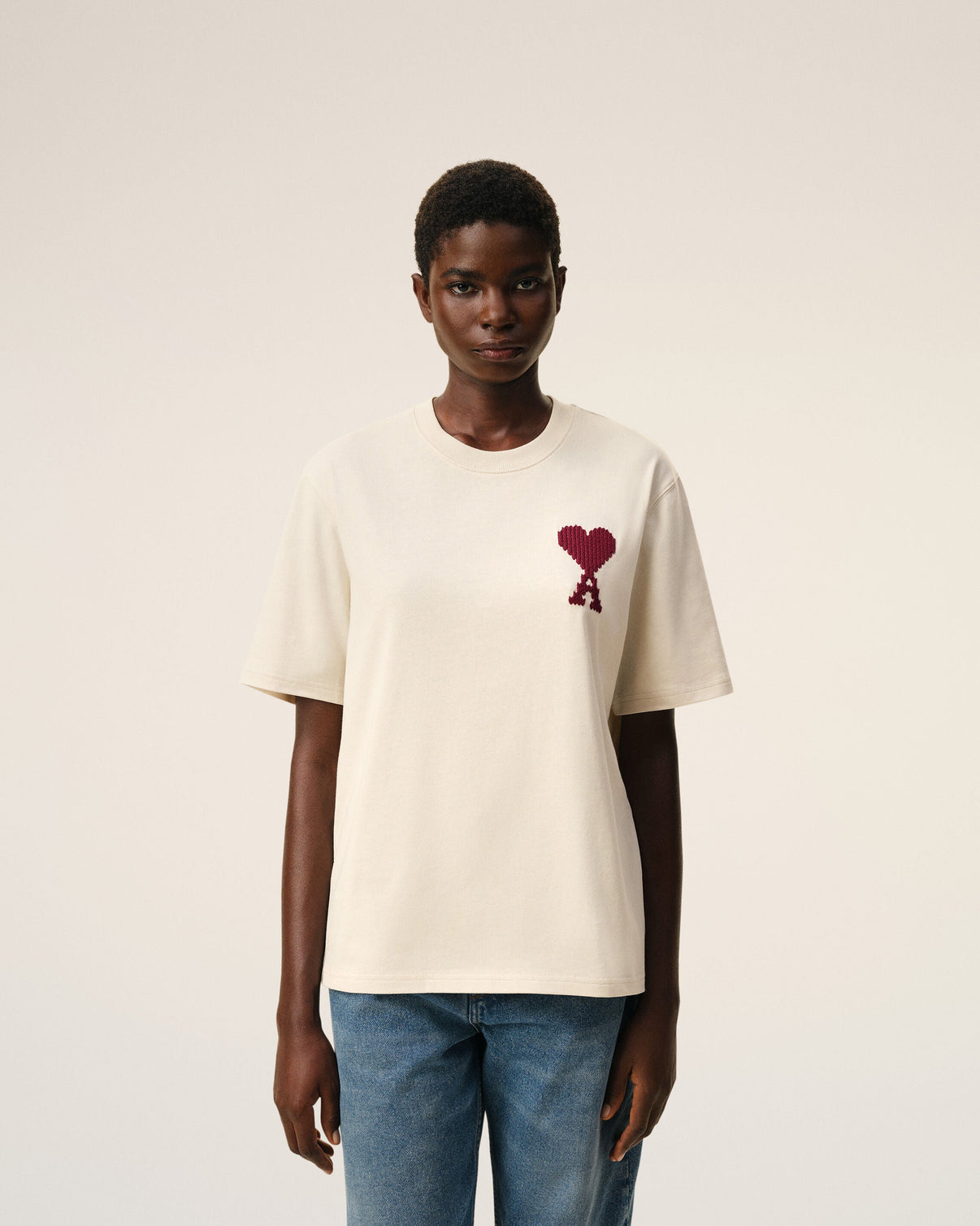 White Cotton T-shirt