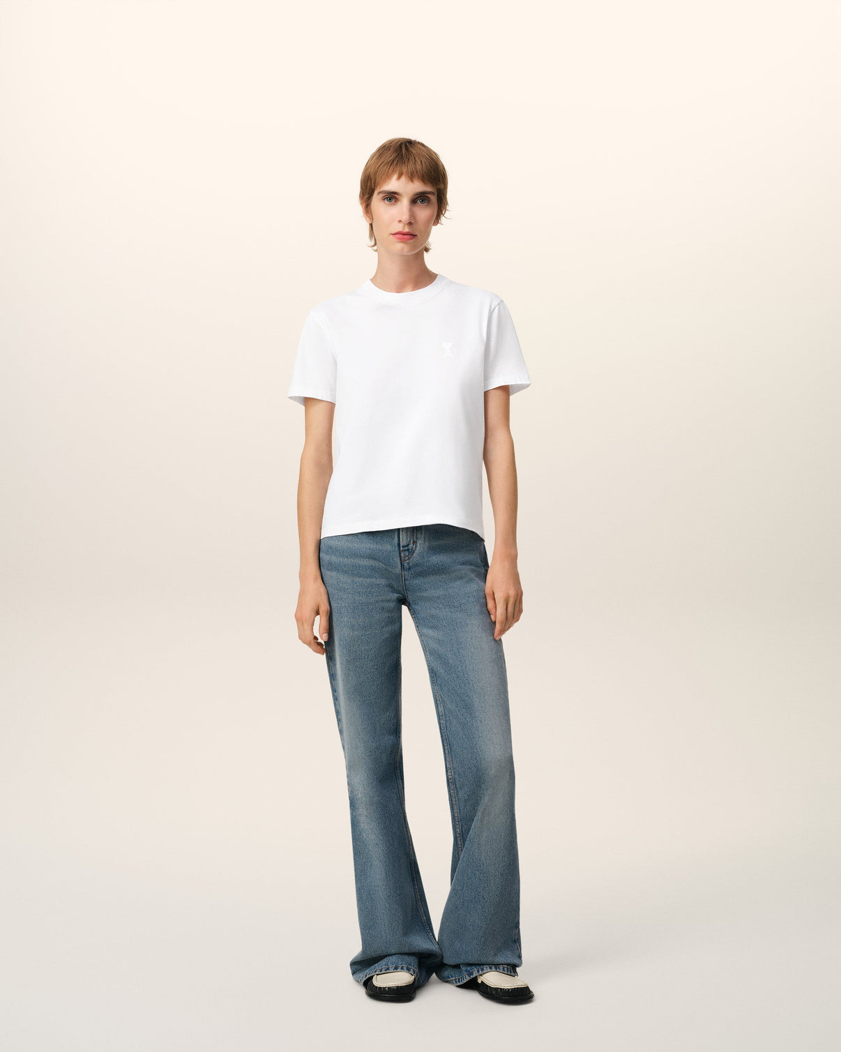 White Cotton T-shirt