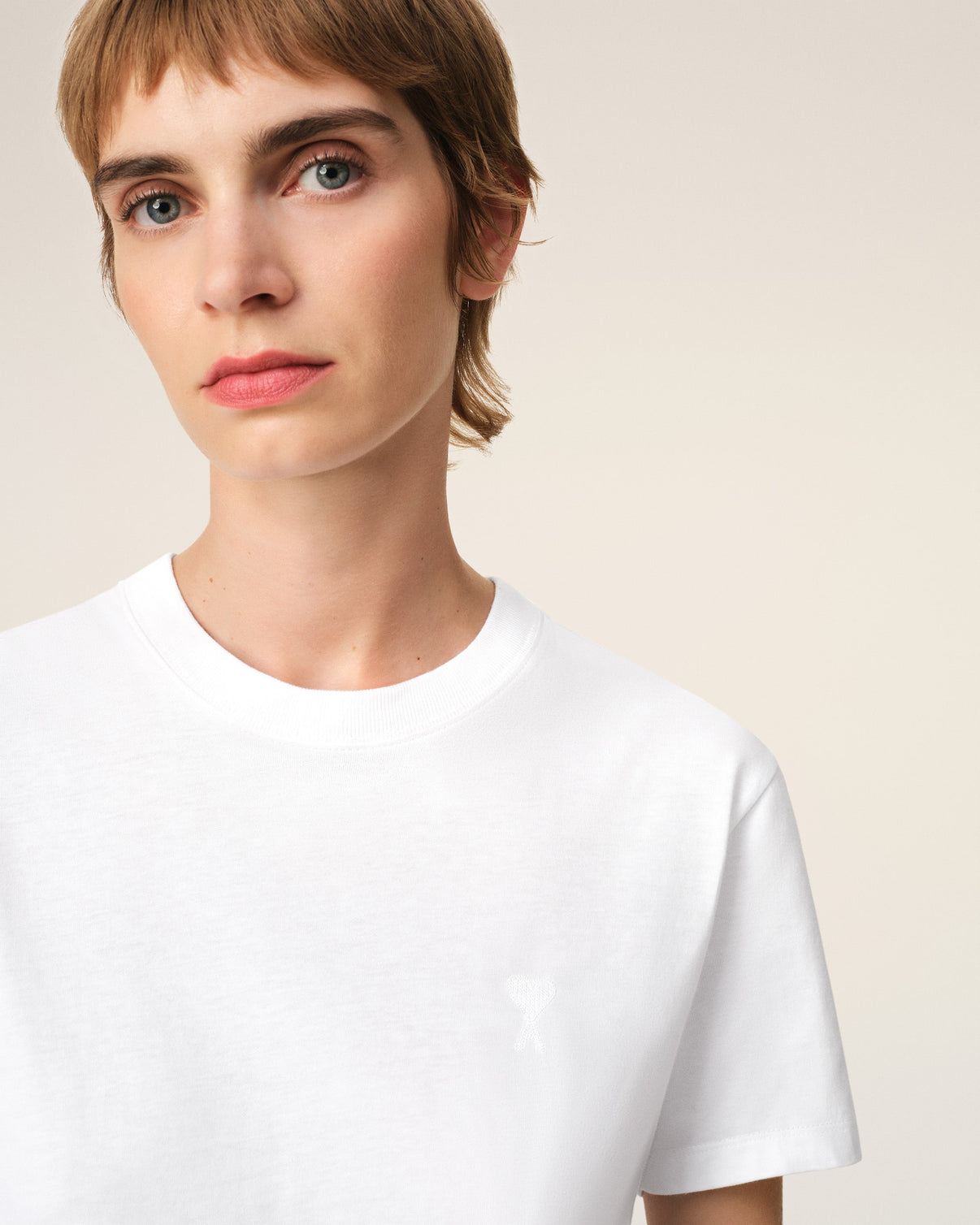 White Cotton T-shirt