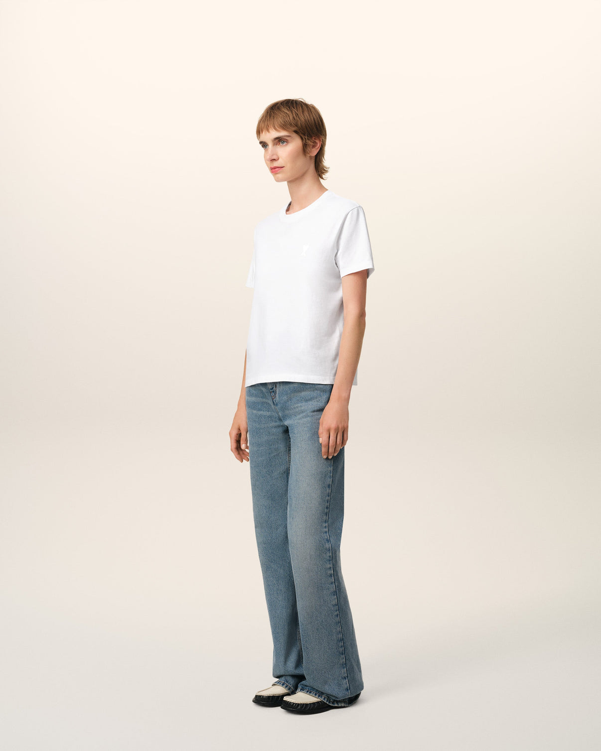 White Cotton T-shirt