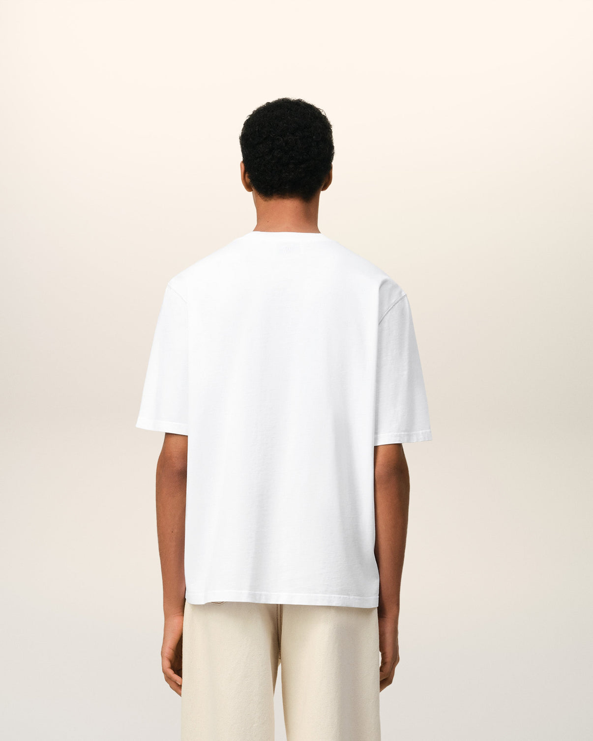 White Cotton T-shirt