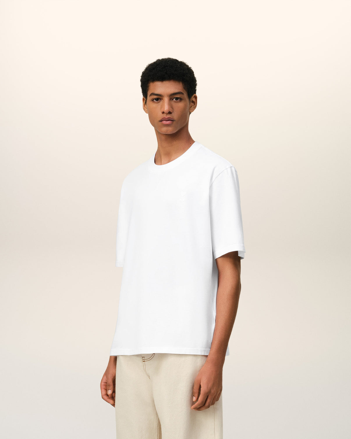 White Cotton T-shirt