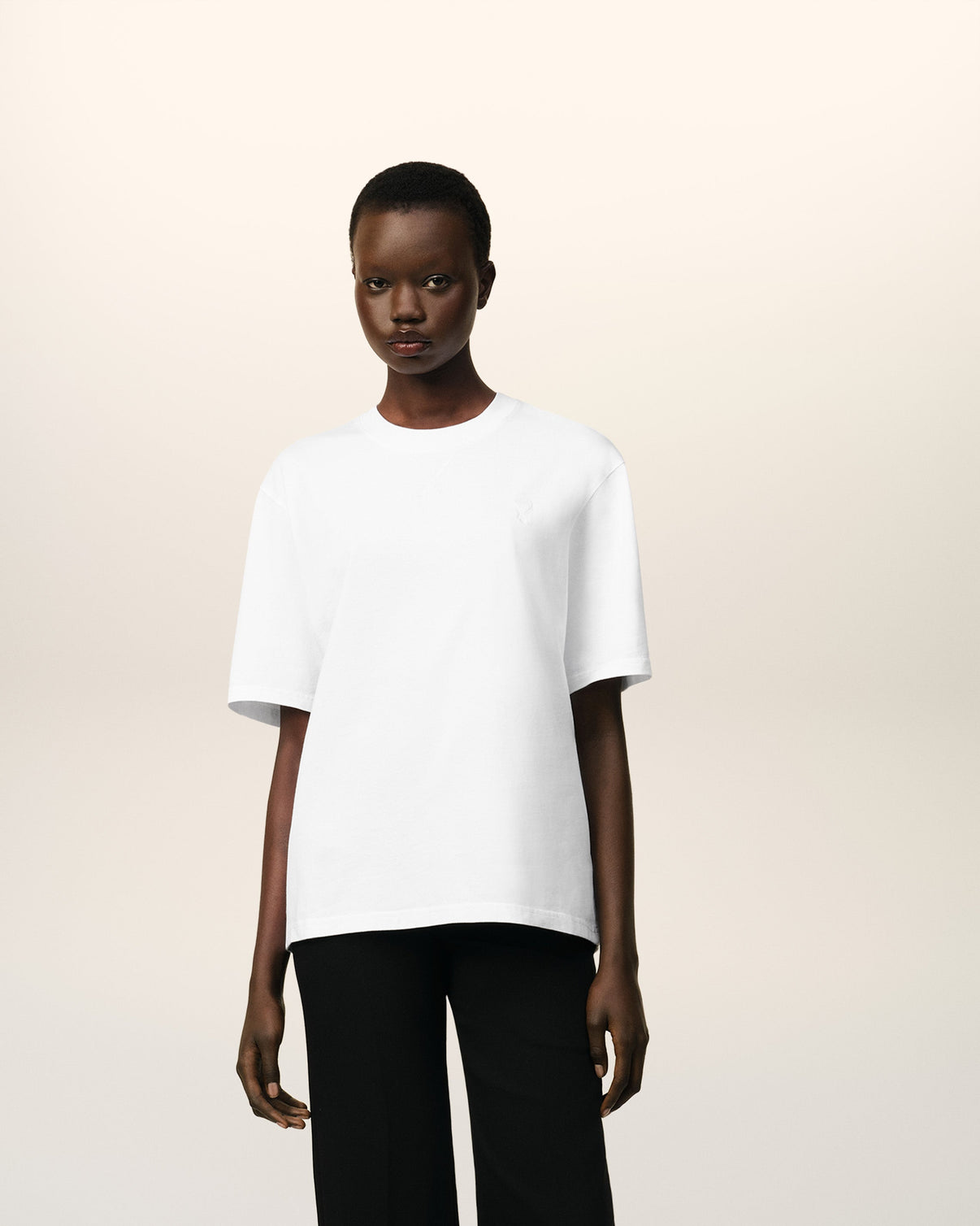 White Cotton T-shirt