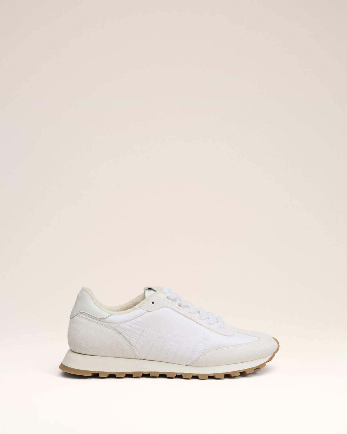 White Nylon New Rush Sneakers