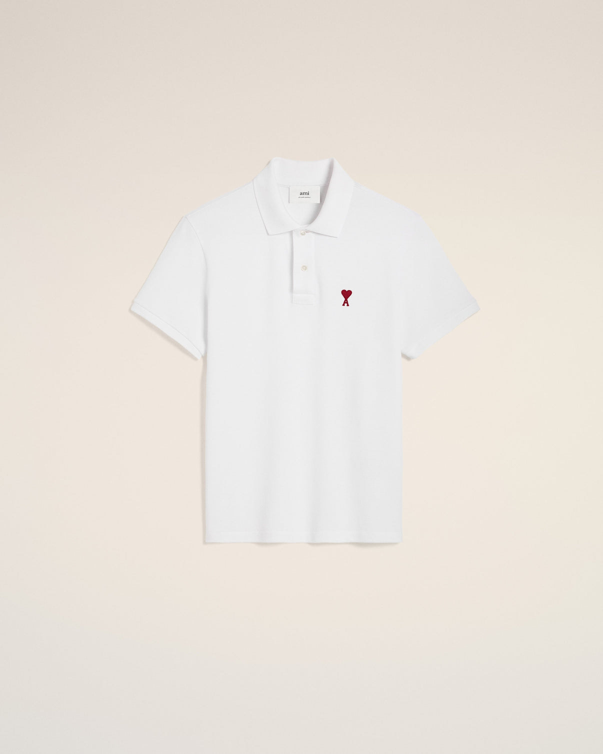 White Organic Cotton Polo Shirt