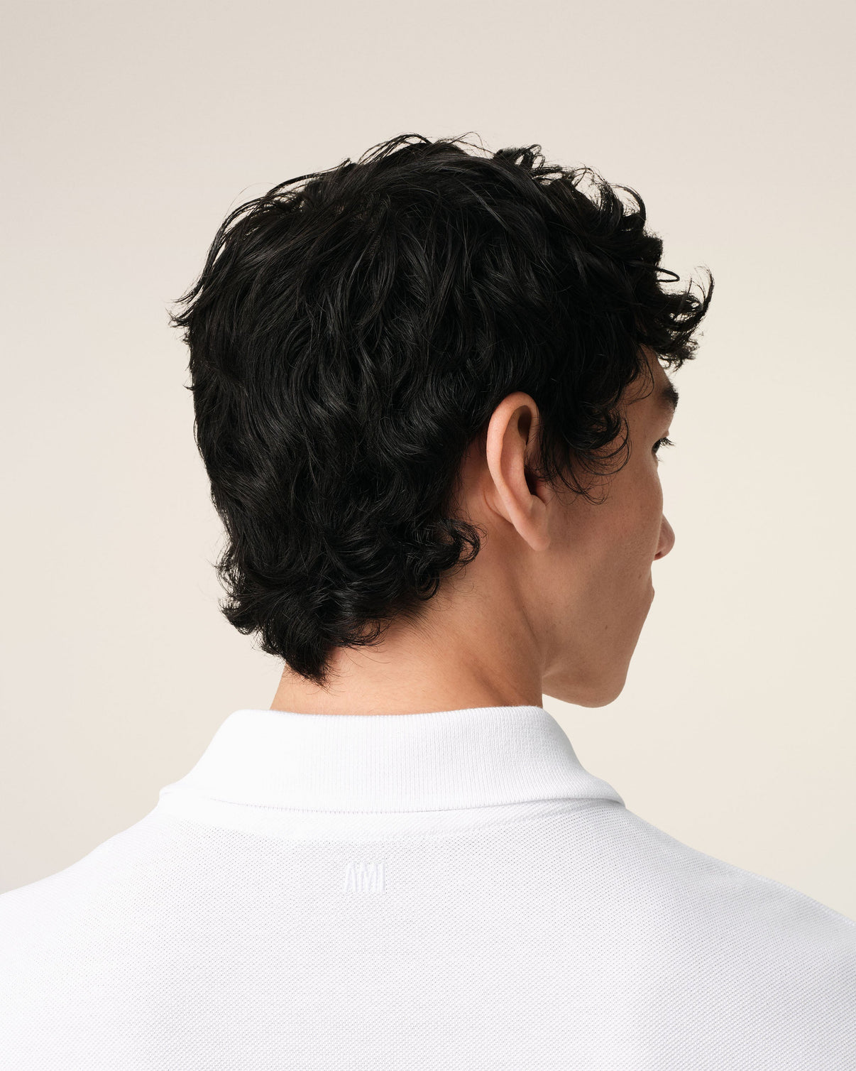 White Organic Cotton Polo Shirt