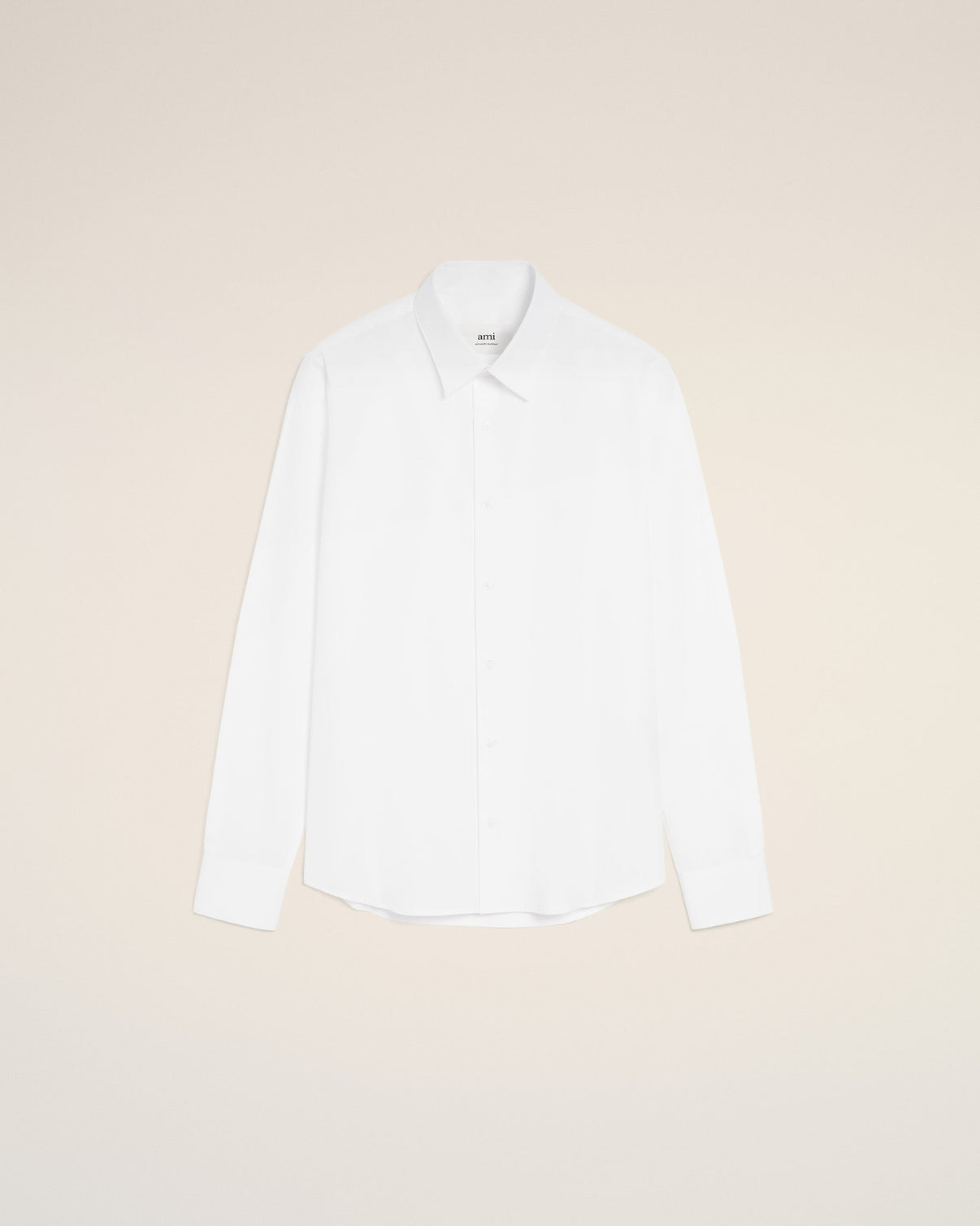 White Poplin Cotton Tailor Shirt