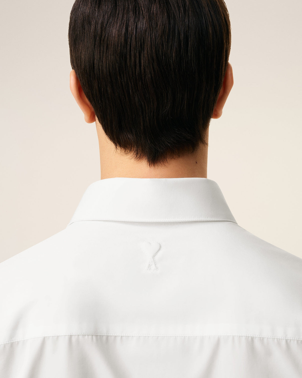 White Poplin Cotton Tailor Shirt