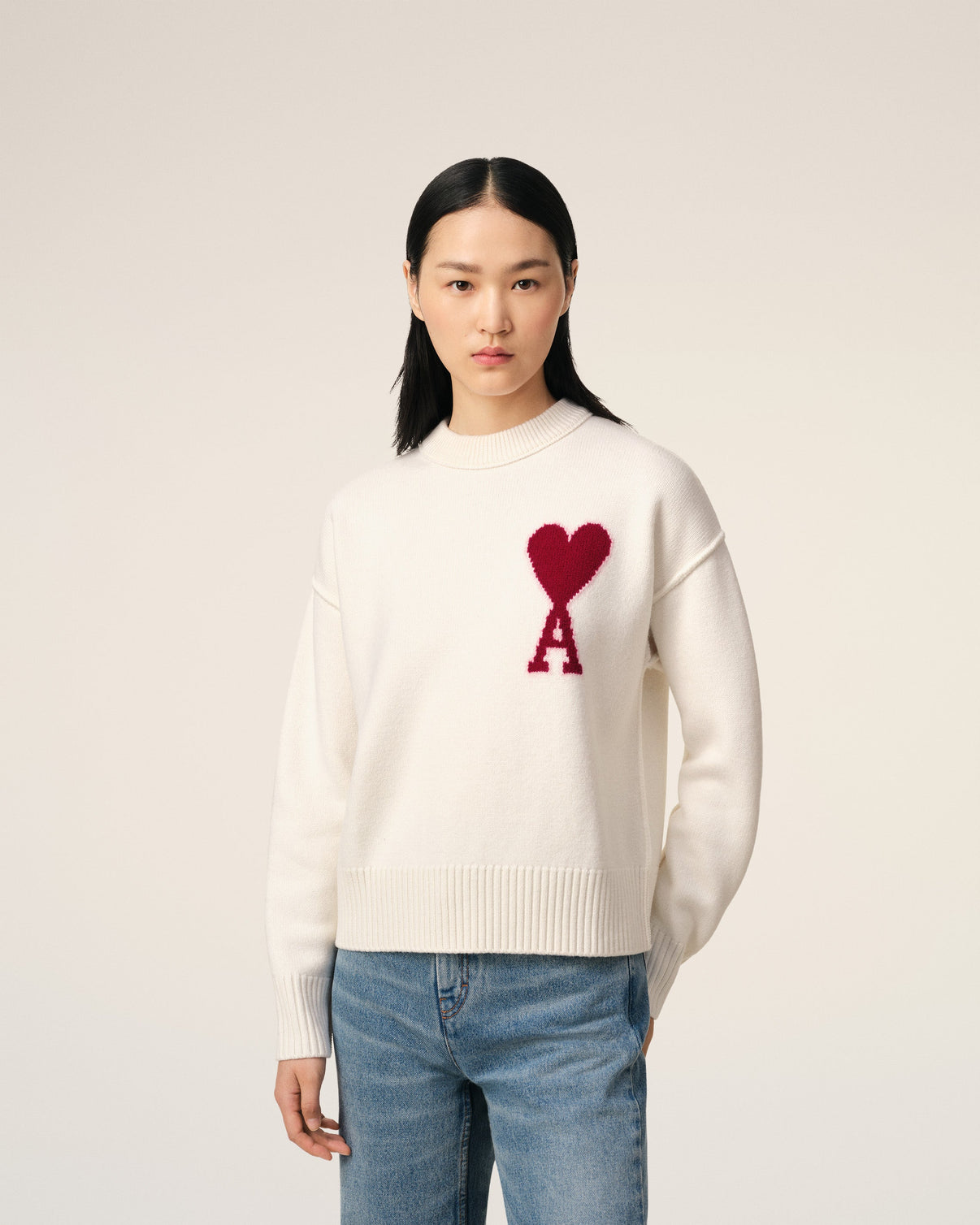 White Wool Sweater