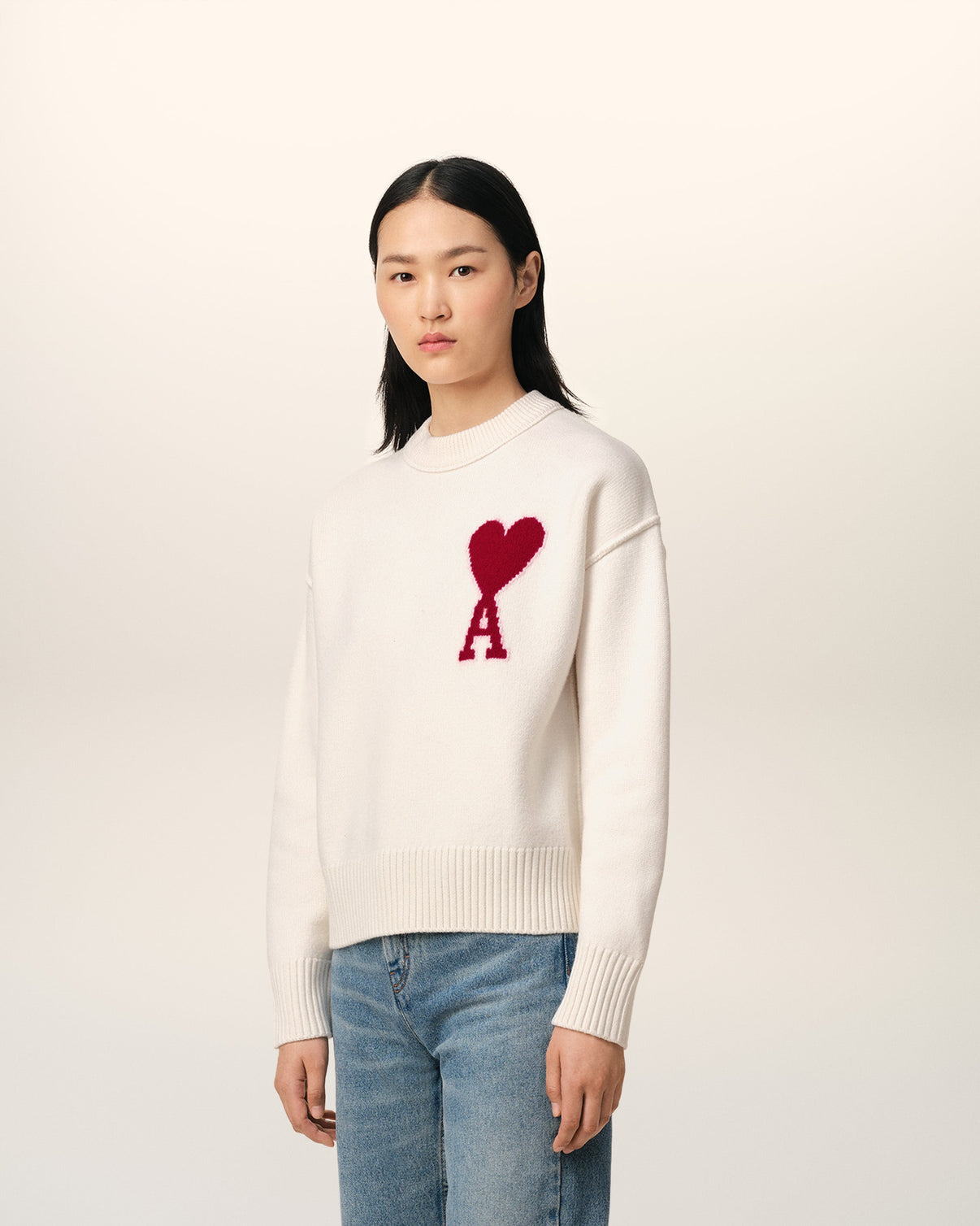 White Wool Sweater