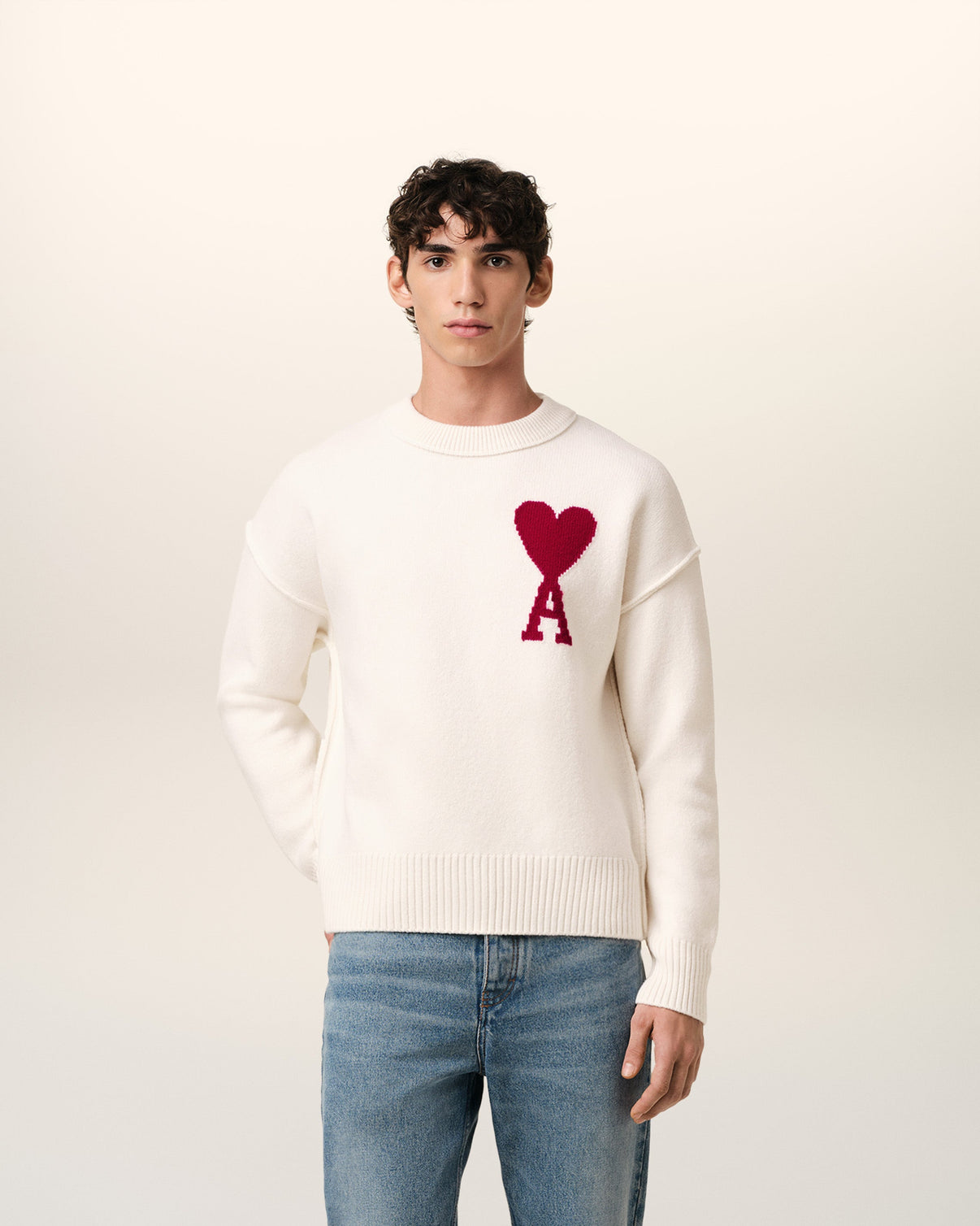 White Wool Sweater