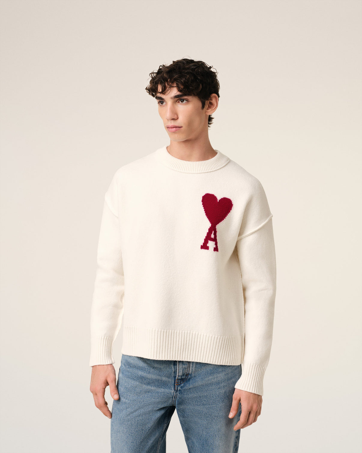 White Wool Sweater