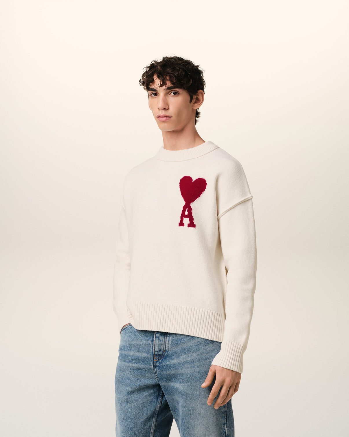 White Wool Sweater
