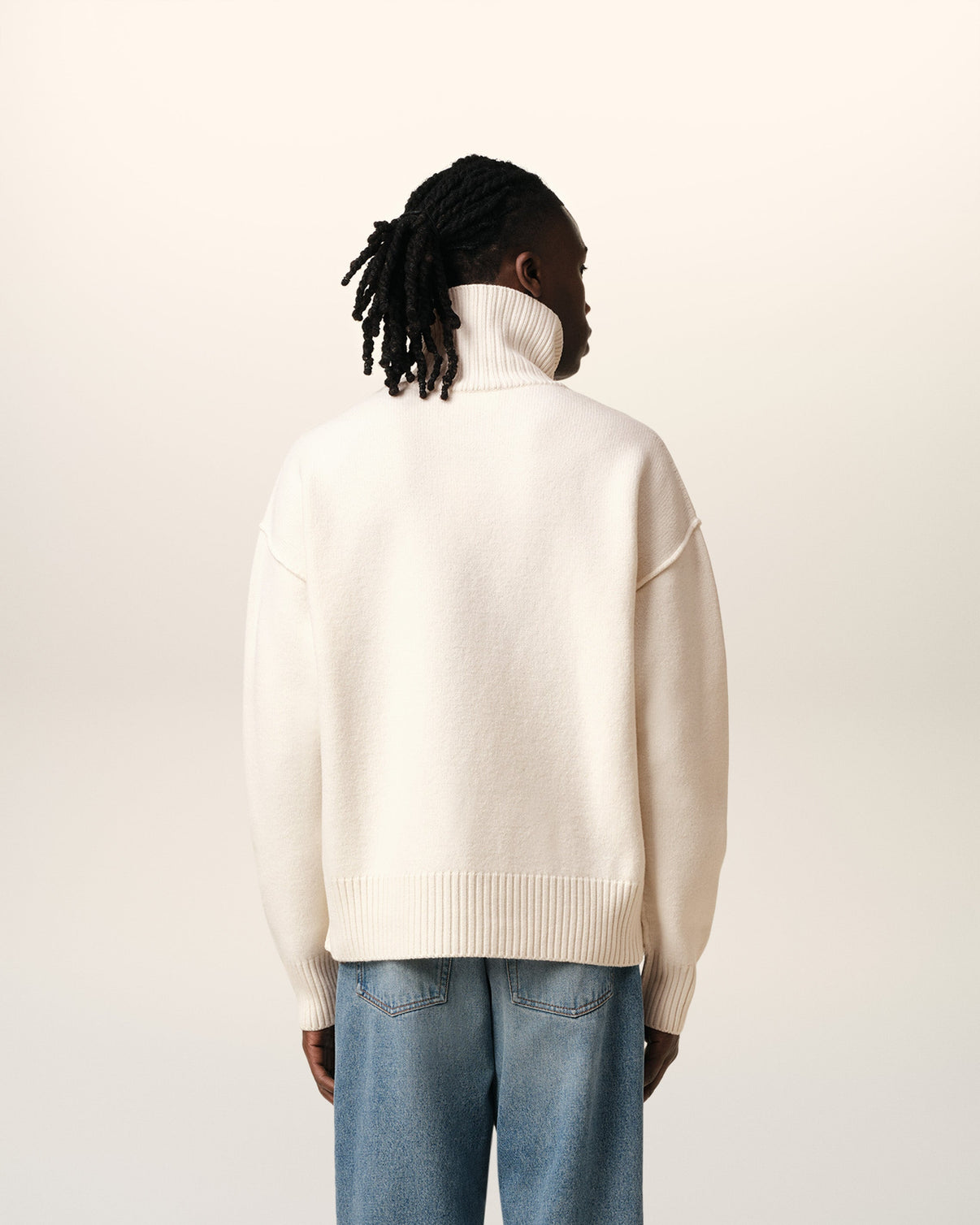 White Wool Sweater