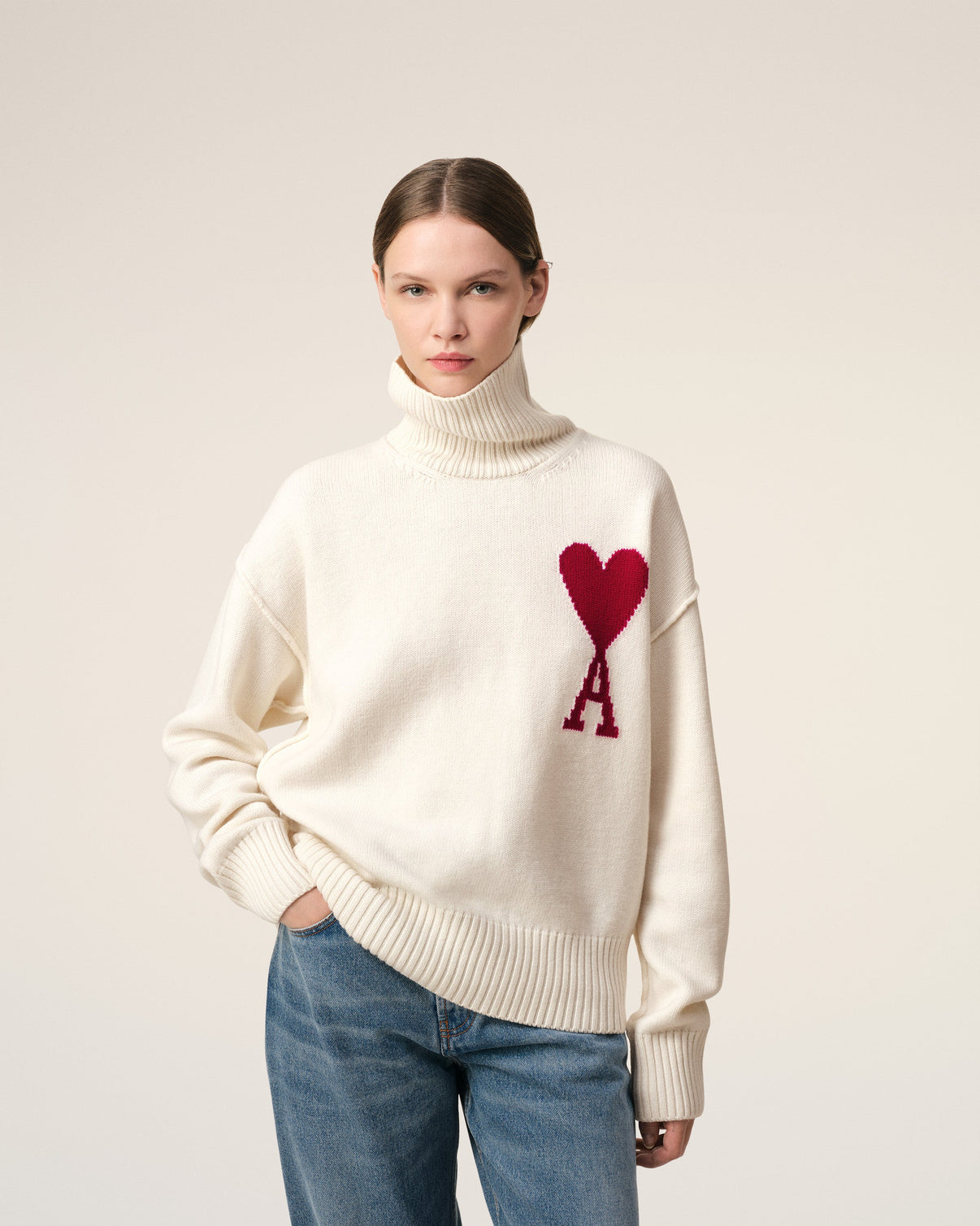 White Wool Sweater