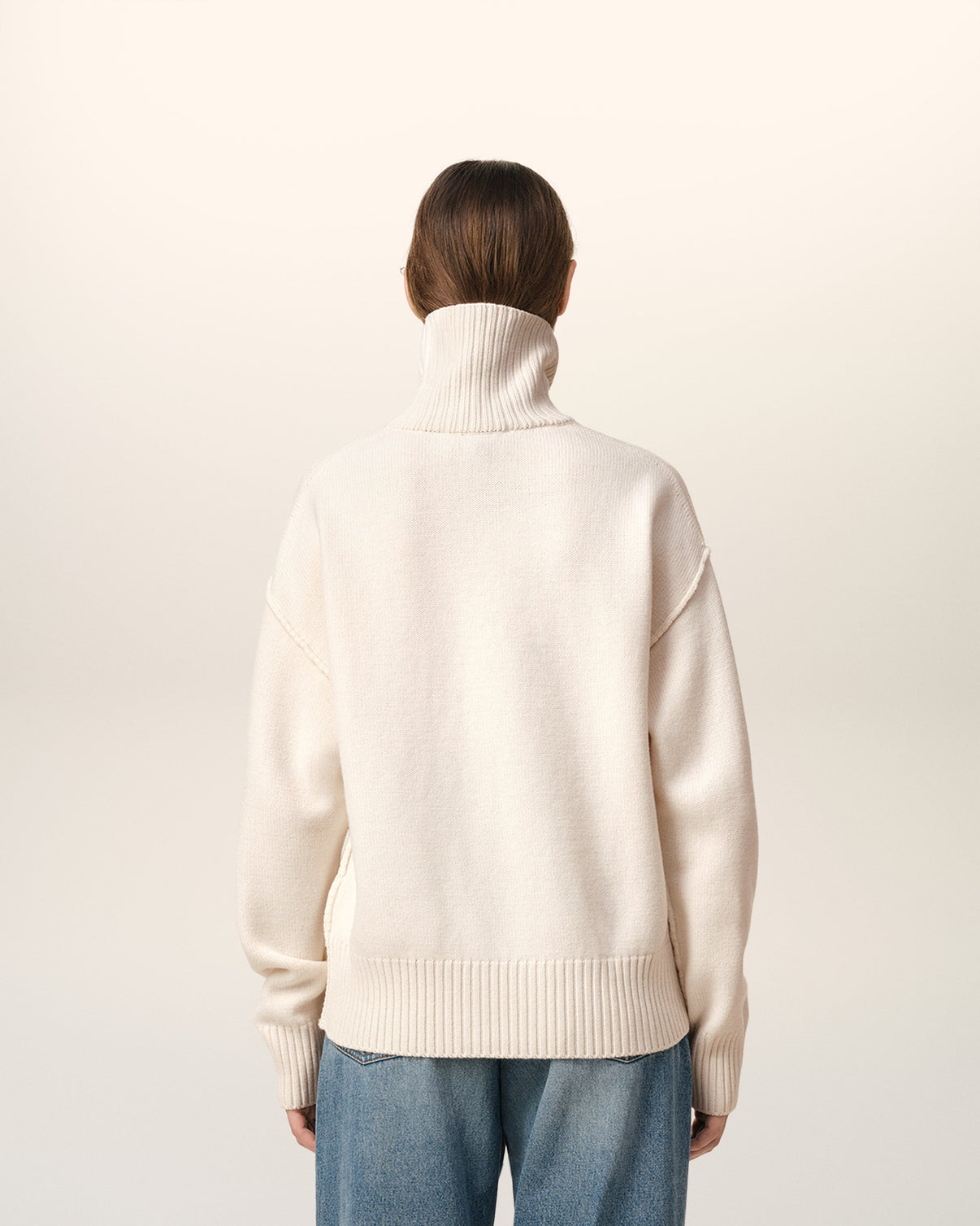 White Wool Sweater