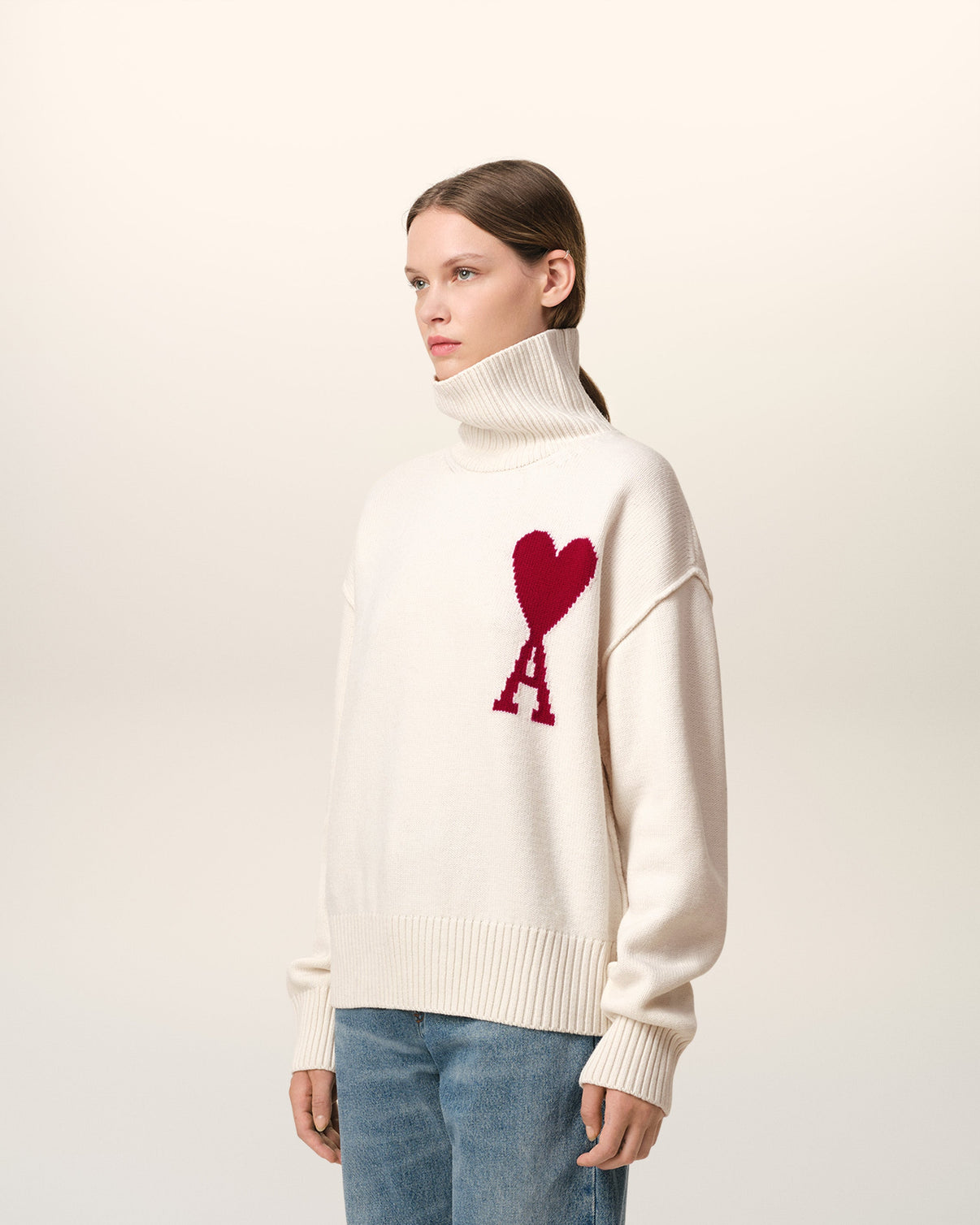 White Wool Sweater